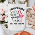 Teachermingo Like A Normal Teacher Only More Fabulous Graphic Print Coffee Mug, funny design Teachermingo Like A Normal Teacher Only More Fabulous Graphic Print Coffee Mug, funny design