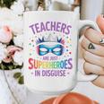 Teachers Are Just Superheroes In Disguise Back To School Graphic Print Coffee Mug, funny design Teachers Are Just Superheroes In Disguise Back To School Graphic Print Coffee Mug, funny design
