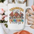 Thankful For My Preschool Turkeys Thanksgiving Teacher Fall Graphic Print Coffee Mug, funny design Thankful For My Preschool Turkeys Thanksgiving Teacher Fall Graphic Print Coffee Mug, funny design