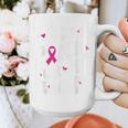 I Wear Pink For My Teacher Breast Cancer Awareness Support Men Women Graphic Print Coffee Mug, funny design I Wear Pink For My Teacher Breast Cancer Awareness Support Men Women Graphic Print Coffee Mug, funny design