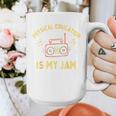 Women's Physical Education Is My Jam PE Teacher Appreciation Graphic Print Coffee Mug, Pe Teacher Gifts, funny design Women's Physical Education Is My Jam PE Teacher Appreciation Graphic Print Coffee Mug, Pe Teacher Gifts, funny design