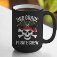 3rd Grade Pirate Crew Halloween Costume Student Teacher Graphic Print Coffee Mug, funny gift