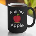 A Is For Apple Toddler Kindergarten Preschool Teacher Graphic Print Coffee Mug, funny gift A Is For Apple Toddler Kindergarten Preschool Teacher Graphic Print Coffee Mug, funny gift