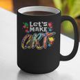Lets Make Art Colerful Artists Painter Art Teacher Men Women Girls Kids Graphic Print Coffee Mug, funny gift