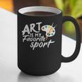 Art Is My Favorite Sport Artist Art Lover Teacher Graphic Print Coffee Mug, funny gift Art Is My Favorite Sport Artist Art Lover Teacher Graphic Print Coffee Mug, funny gift