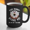 Art Teacher Halloween Donut Lover Costume Kawaii Monster Graphic Print Coffee Mug, funny gift Art Teacher Halloween Donut Lover Costume Kawaii Monster Graphic Print Coffee Mug, funny gift