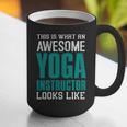 This Is What An Awesome Yoga Instructor Yoga Teacher Graphic Print Coffee Mug, funny gift This Is What An Awesome Yoga Instructor Yoga Teacher Graphic Print Coffee Mug, funny gift