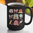 Back To School Coquette Teacher Women Girl Kindergarten PreK Graphic Print Coffee Mug, funny gift Back To School Coquette Teacher Women Girl Kindergarten PreK Graphic Print Coffee Mug, funny gift