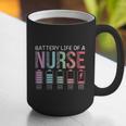 Battery Life Of A Nurse School Teacher Appreciation Graphic Print Coffee Mug, funny gift