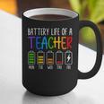 Battery Life Of A Teacher School Teacher Appreciation Graphic Print Coffee Mug, funny gift Battery Life Of A Teacher School Teacher Appreciation Graphic Print Coffee Mug, funny gift
