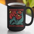 Boho Flower ESL Teacher Kindness Comes In Many Languages Graphic Print Coffee Mug, Esl Teacher Mugs, funny gift Boho Flower ESL Teacher Kindness Comes In Many Languages Graphic Print Coffee Mug, Esl Teacher Mugs, funny gift