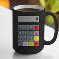 Calculator Math Teacher Halloween Costumes Women Men Adults Graphic Print Coffee Mug, funny gift
