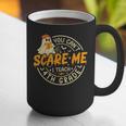 You Can't Scare Me I Teach 4th Grade Teacher Halloween Ghost Graphic Print Coffee Mug, 4th Grade Teacher Mugs, funny gift