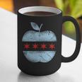 Chicago Flag Teacher School Cute Graphic Print Coffee Mug, funny gift