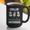 Chillin' With My Preschool Snowmies Teacher Christmas Men Women Kids Graphic Print Coffee Mug, funny gift Chillin' With My Preschool Snowmies Teacher Christmas Men Women Kids Graphic Print Coffee Mug, funny gift
