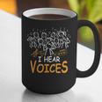Choir Teacher I Hear Voices Chorister Church Choral Music Graphic Print Coffee Mug, funny gift