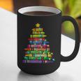 Christmas Tree Made Of Crayons School Teacher Life Student Graphic Print Coffee Mug, funny gift Christmas Tree Made Of Crayons School Teacher Life Student Graphic Print Coffee Mug, funny gift