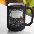 Composition Notebook Costume Adult Halloween For Teacher Graphic Print Coffee Mug, funny gift Composition Notebook Costume Adult Halloween For Teacher Graphic Print Coffee Mug, funny gift
