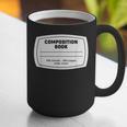 Composition Notebook Halloween Costume Teacher Student Graphic Print Coffee Mug, funny gift Composition Notebook Halloween Costume Teacher Student Graphic Print Coffee Mug, funny gift