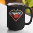 Cute Distressed Super Teacher Superhero Apple Graphic Print Coffee Mug, Super Teacher Mugs, funny gift Cute Distressed Super Teacher Superhero Apple Graphic Print Coffee Mug, Super Teacher Mugs, funny gift