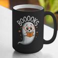 Cute Ghost Book Reading Halloween Teacher Graphic Print Coffee Mug, funny gift Cute Ghost Book Reading Halloween Teacher Graphic Print Coffee Mug, funny gift