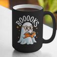 Cute Ghost Reading Book Librarian Teacher Halloween Costume Graphic Print Coffee Mug, funny gift