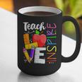 Cute Teach Love And Inspire Men Women Teacher Graphic Print Coffee Mug, funny gift