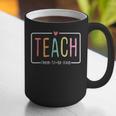 Cute Teacher Life Teach Them To Be Kind School Mom Teachers Graphic Print Coffee Mug, funny gift