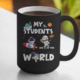 Cute Teacher My Students Are Out-Of This World Space Graphic Print Coffee Mug, funny gift