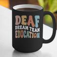 Deaf Dream Team Education Deaf Education Teacher Graphic Print Coffee Mug, funny gift Deaf Dream Team Education Deaf Education Teacher Graphic Print Coffee Mug, funny gift