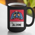 All Done Sped Teacher ASL Teacher Neurodiversity Hand Sign Graphic Print Coffee Mug, funny gift All Done Sped Teacher ASL Teacher Neurodiversity Hand Sign Graphic Print Coffee Mug, funny gift