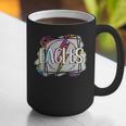 Eagles Teacher School Sports Fan Team Spirit Graphic Print Coffee Mug, funny gift