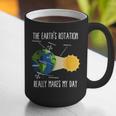 Earth Rotation Earth Day Science Teacher Kids Women Graphic Print Coffee Mug, Science Teacher Mugs, funny gift