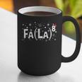 Fa La 8 Shirt Math Teacher Christmas Graphic Print Coffee Mug, funny gift