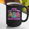 Are You Fall-O-Ween Directions Teacher Ghost Halloween Graphic Print Coffee Mug, funny gift