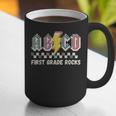 First Grade Rocks Teachers Back To School ABCD Rock Students Graphic Print Coffee Mug, First Grade Teacher Mugs, funny gift First Grade Rocks Teachers Back To School ABCD Rock Students Graphic Print Coffee Mug, First Grade Teacher Mugs, funny gift
