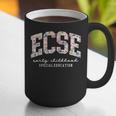 Floral ECSE Early Childhood Special Education SPED Teacher Graphic Print Coffee Mug, funny gift Floral ECSE Early Childhood Special Education SPED Teacher Graphic Print Coffee Mug, funny gift