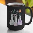 Flowers Test Tube Chemistry Student Science Teacher Women Graphic Print Coffee Mug, Science Teacher Mugs, funny gift Flowers Test Tube Chemistry Student Science Teacher Women Graphic Print Coffee Mug, Science Teacher Mugs, funny gift