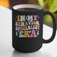 Groovy In My Behavior Specialist Era Behavior Teachers Graphic Print Coffee Mug, funny gift
