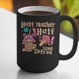 Half Teacher Half Iced Coffee Back To School Graphic Print Coffee Mug, funny gift Half Teacher Half Iced Coffee Back To School Graphic Print Coffee Mug, funny gift