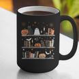 Halloween Library Ghost Books Teacher Spooky Trick Or Teach Graphic Print Coffee Mug, funny gift Halloween Library Ghost Books Teacher Spooky Trick Or Teach Graphic Print Coffee Mug, funny gift
