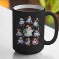 Halloween PE Teacher Ghost Playing Sports Physical Education Graphic Print Coffee Mug, Pe Teacher Mugs, funny gift Halloween PE Teacher Ghost Playing Sports Physical Education Graphic Print Coffee Mug, Pe Teacher Mugs, funny gift