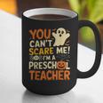 Halloween Preschool Teacher You Can't Scare Me Im A Teacher Graphic Print Coffee Mug, funny gift