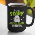 Halloween This Is My Scary Preschool Teacher Custome For Men Women Kids Graphic Print Coffee Mug, funny gift