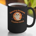 Halloween Teacher Crew Spooky Season Retro Ghost Graphic Print Coffee Mug, funny gift Halloween Teacher Crew Spooky Season Retro Ghost Graphic Print Coffee Mug, funny gift