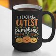 Halloween Teacher I Teach The Cutest Pumpkins In The Patch Graphic Print Coffee Mug, funny gift
