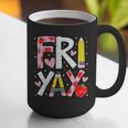 Happy Fri-Yay Teacher Back To School Friday Lovers Graphic Print Coffee Mug, funny gift Happy Fri-Yay Teacher Back To School Friday Lovers Graphic Print Coffee Mug, funny gift