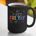 Happy Fri Yay Teacher Friday For Men Women Graphic Print Coffee Mug, funny gift Happy Fri Yay Teacher Friday For Men Women Graphic Print Coffee Mug, funny gift