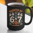 Haunted By 6x7 Math Teacher Halloween Pun Graphic Print Coffee Mug, funny gift Haunted By 6x7 Math Teacher Halloween Pun Graphic Print Coffee Mug, funny gift