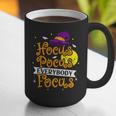 Hocus Pocus Everybody Focus Halloween Teacher Men Women Kids Graphic Print Coffee Mug, funny gift